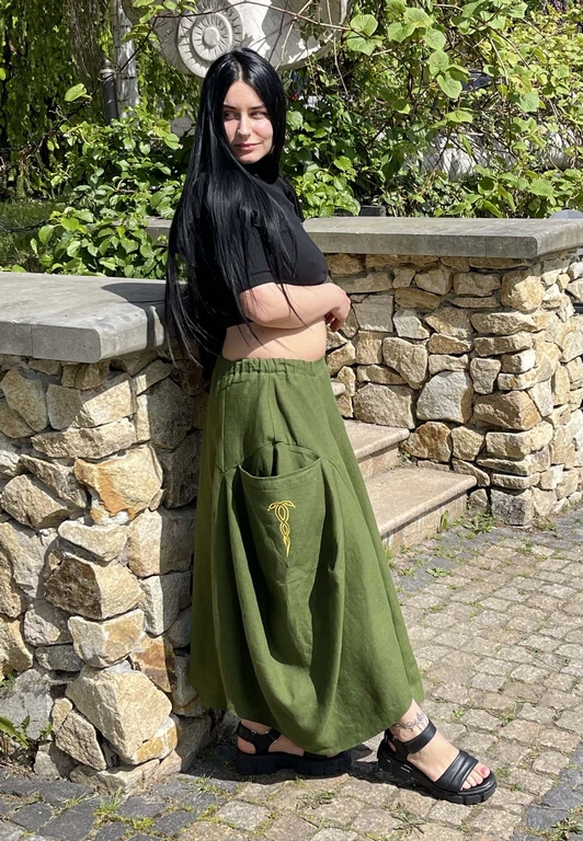 Spódnica Septaria Green