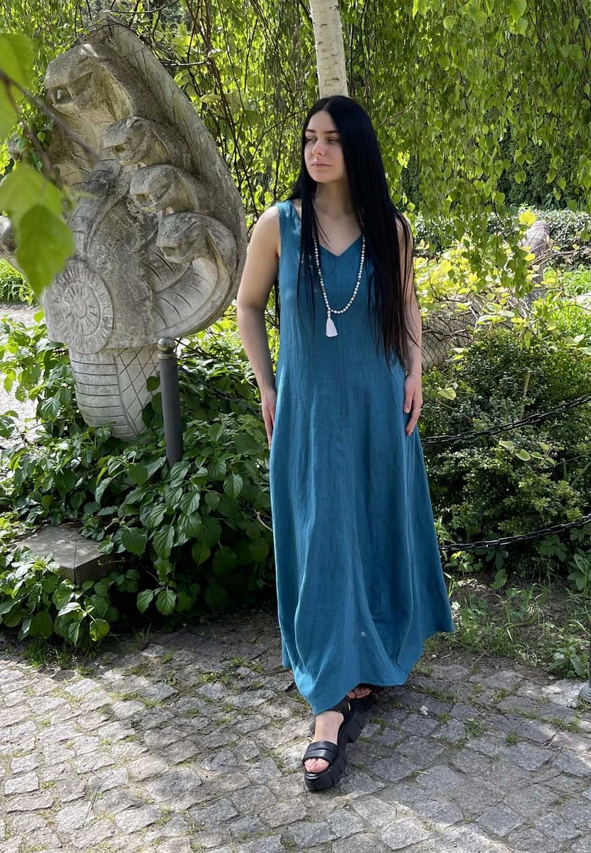 Sukienka Kirke Turquoise