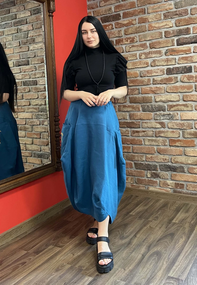 Spódnica Septaria Blue - obrazek 2