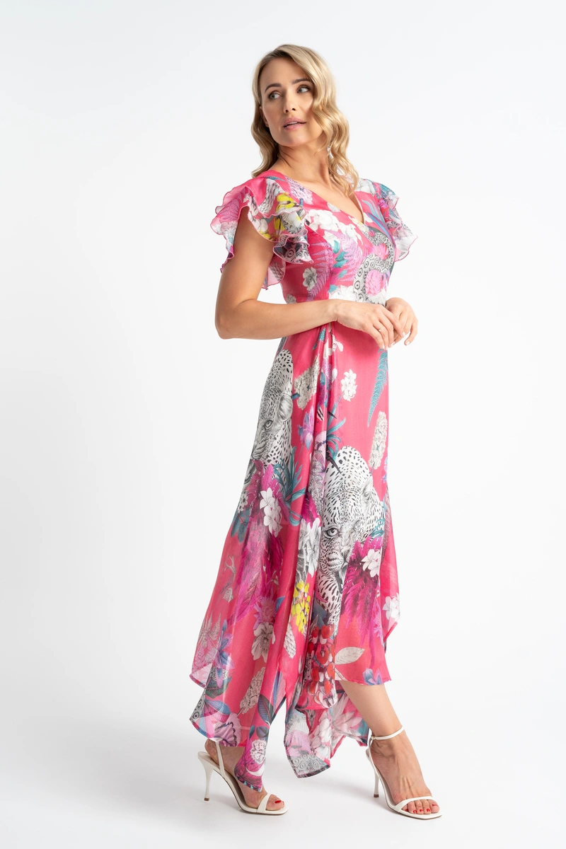 Sukienka Pink Jungle One - obrazek 2