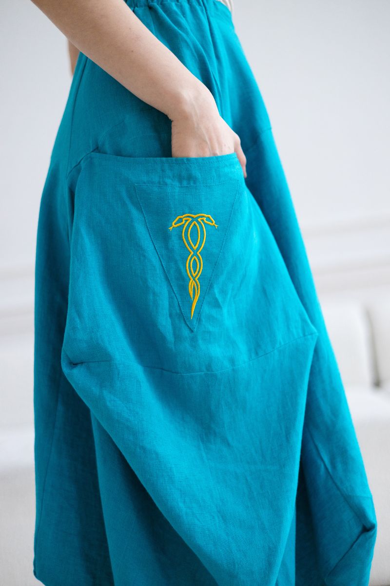 Spódnica Septaria Blue I - obrazek 2